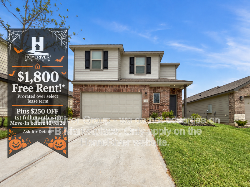 4 Bedroom Rental – 632 Levine Ct, Montgomery, TX, 77316-3326