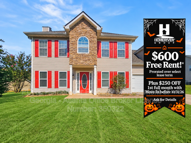 3 Bedroom Rental – 80 Forest Brook Dr, Covington, GA, 30016-8821