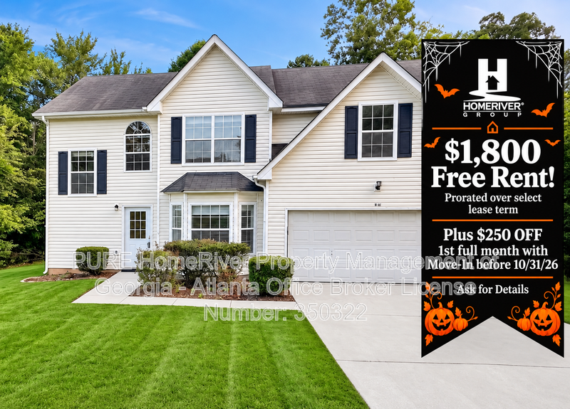 4 Bedroom Rental – 10761 Tara Village Way, Jonesboro, GA, 30238-7986