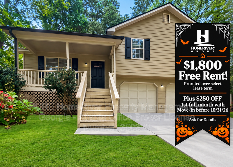 3 Bedroom Rental – 555 Browning Cir, Acworth, GA, 30101-6192